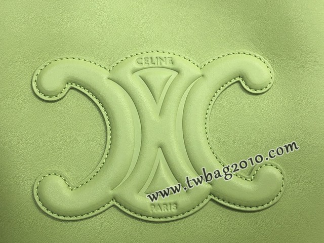 Celine專櫃2023s春夏新品CUIR TRIOMPHE小號繡花光滑牛皮水桶包 賽琳百搭斜挎肩背女包 sldj2438